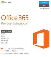 * New Version MS Office 2016 Now Available* For student and household use. Includes MS Word, PPT, Excel and Outlook 2016 for PC or Mac. Office 365 Personal