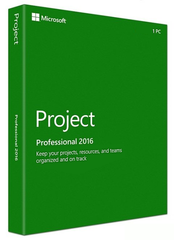 *New Microsoft Product* Buy Microsoft Project Professional 2016 student discount edition. Easily collaborate with others to deliver winning projects. Free delivery. Microsoft Office Project Professional 2016