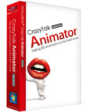 ***NEW*** Easily create actors using any photo or illustration and bring them to life with automatic facial animation & puppeteering motion! Buy Now! CrazyTalk Animator Standard